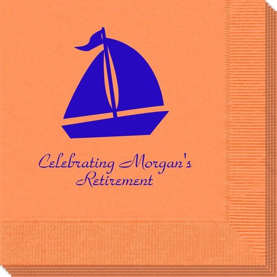 Sailboat Silhouette Napkins